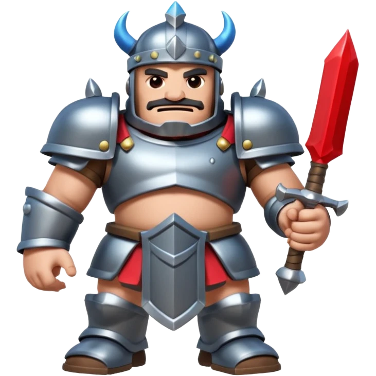 megaknight from clash royale emoji