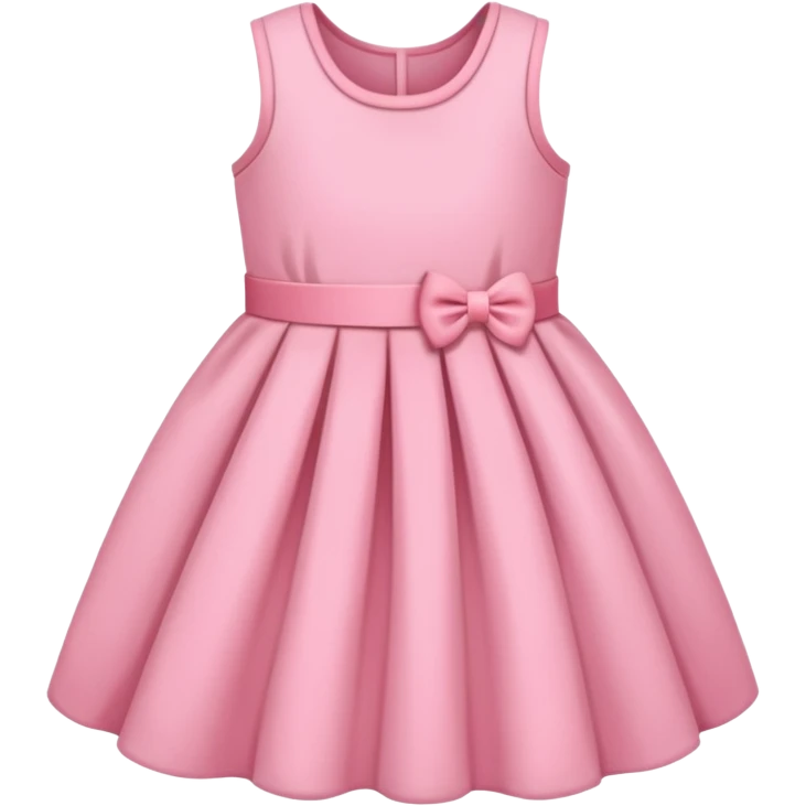Baby dress pink emoji