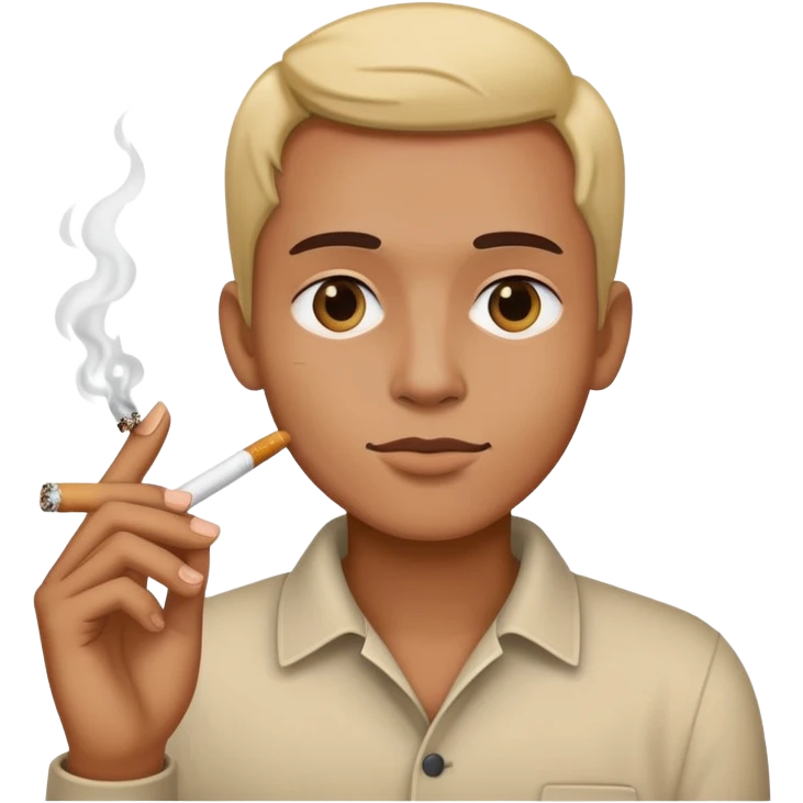 Nonne mit Zigarette  emoji