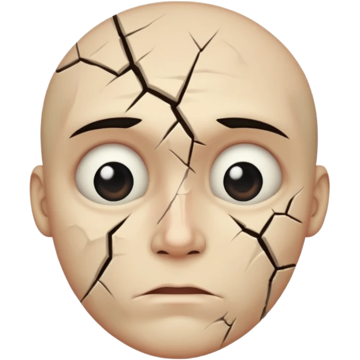 Crack Face emoji