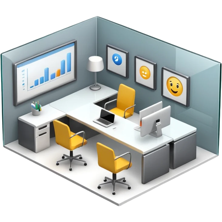3D workplace  emoji