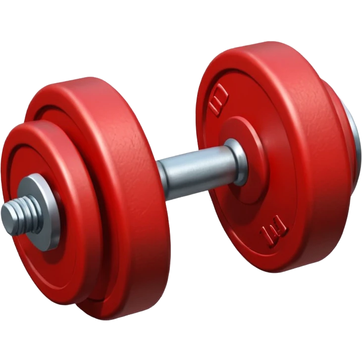 1 dumbell emoji