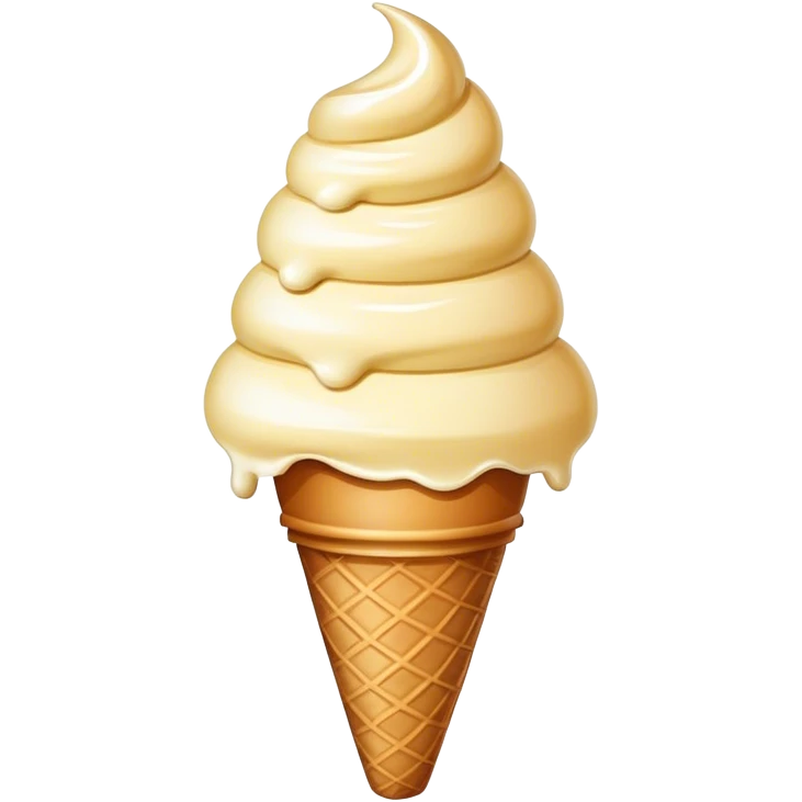 Ice cream come  emoji
