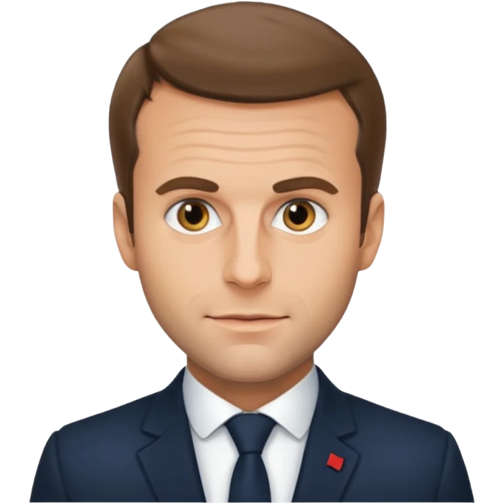 Emanuel Macron emoji