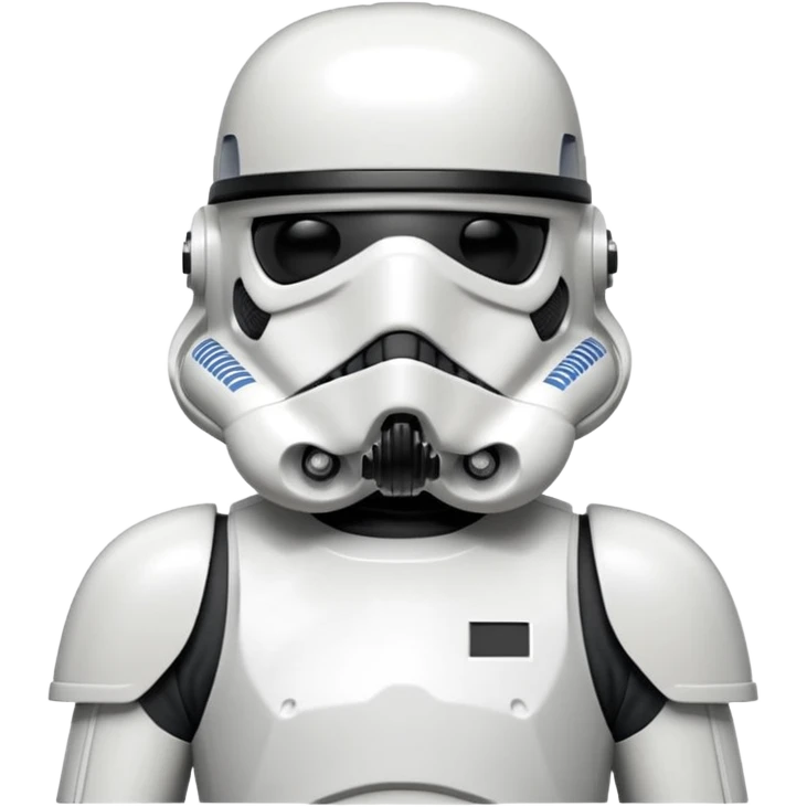 TK421 stormtrooper with an expression like he knows he messed up. emoji