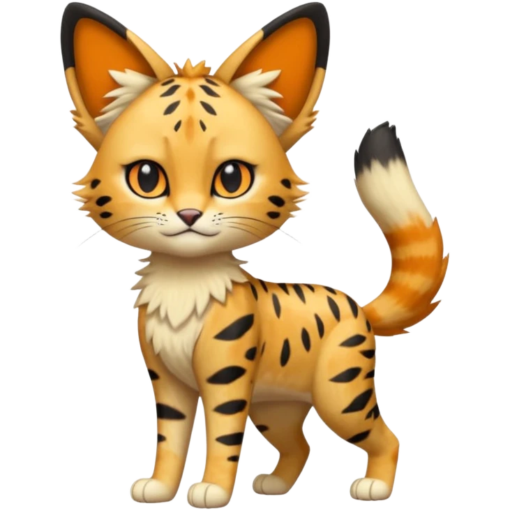 Meowth-serval-fusion-hybrid  emoji