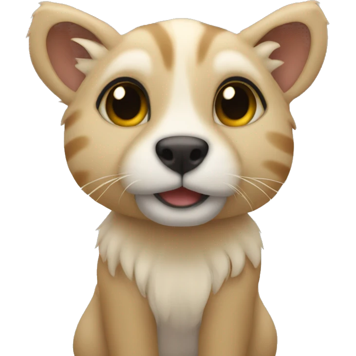 🐆🤍 emoji