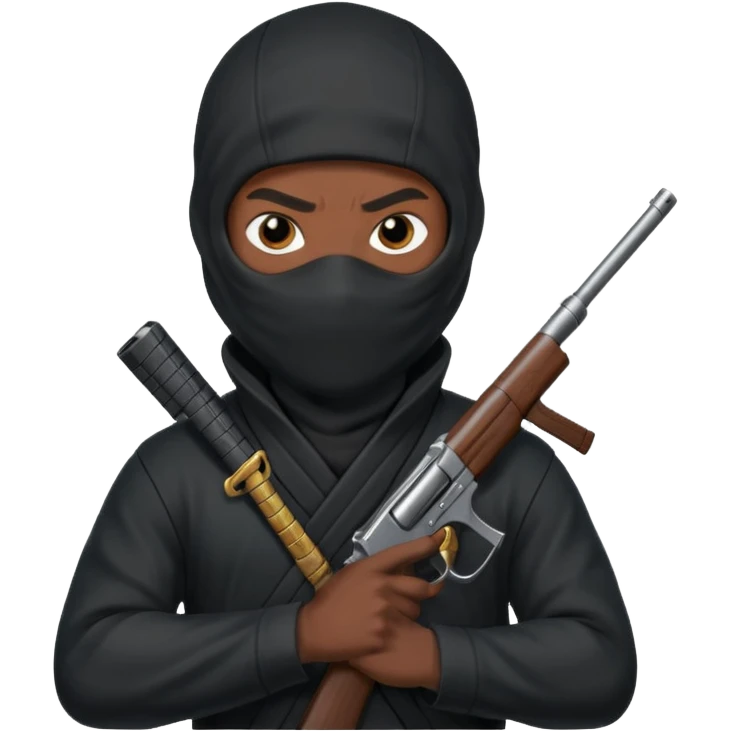 🔫🥷 emoji