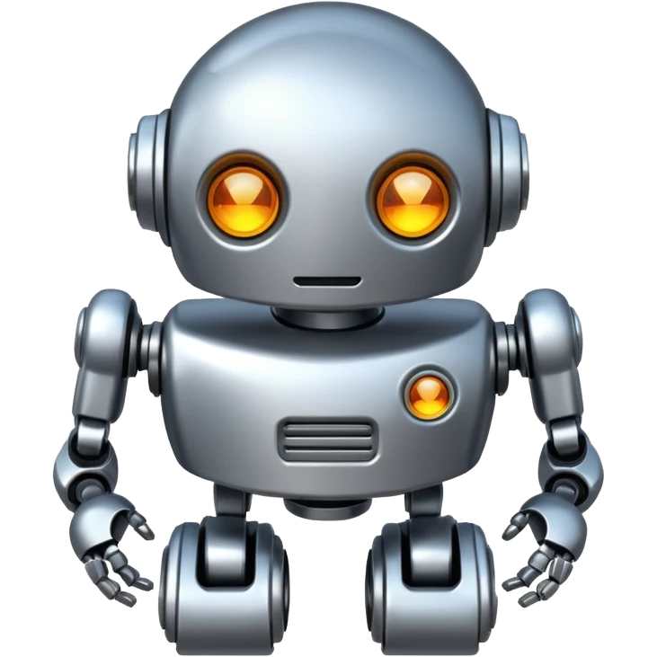 Drop robot emoji