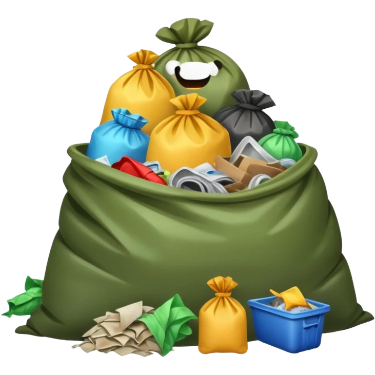 garbage emoji
