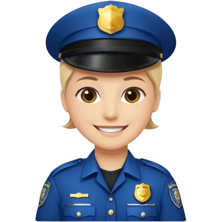 thread police smiling emoji
