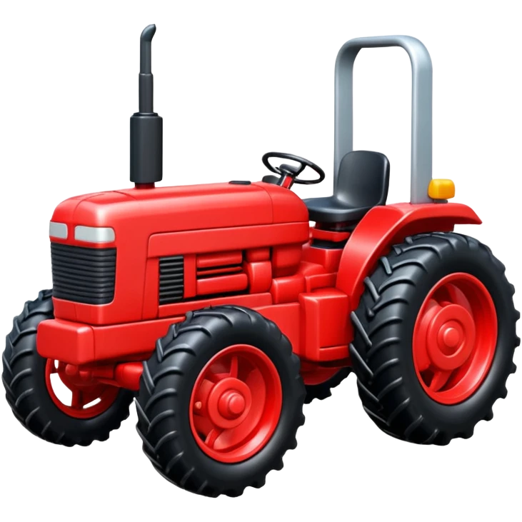 plastic toy  tractor emoji