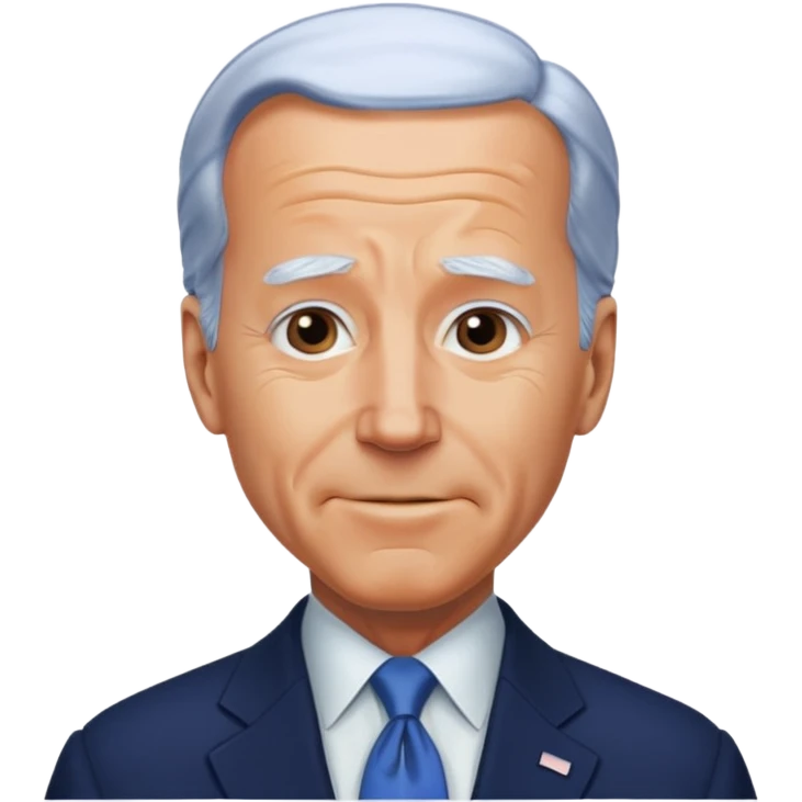 очень реалистичный байден emoji