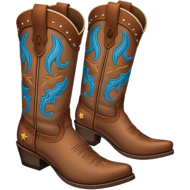 western boots emoji