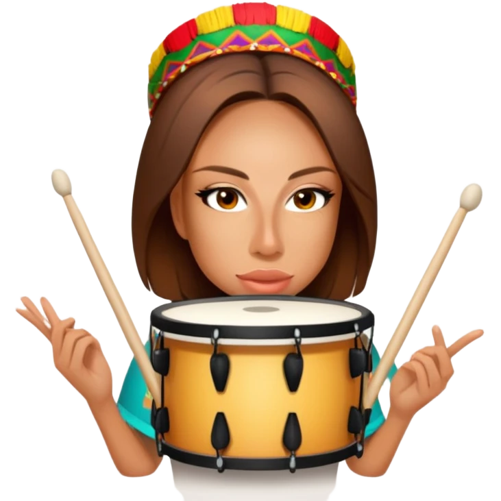 Festive Drummer emoji
