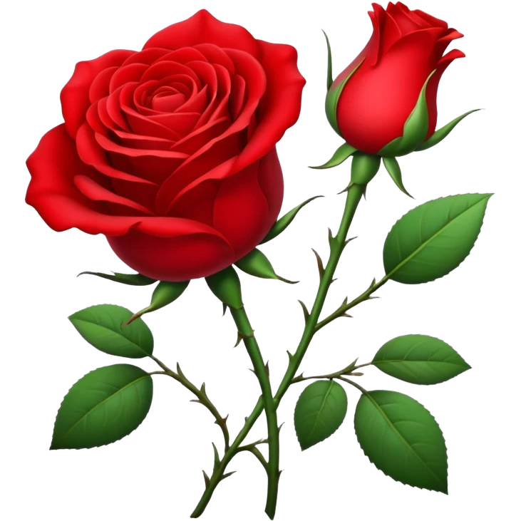 Rose emoji