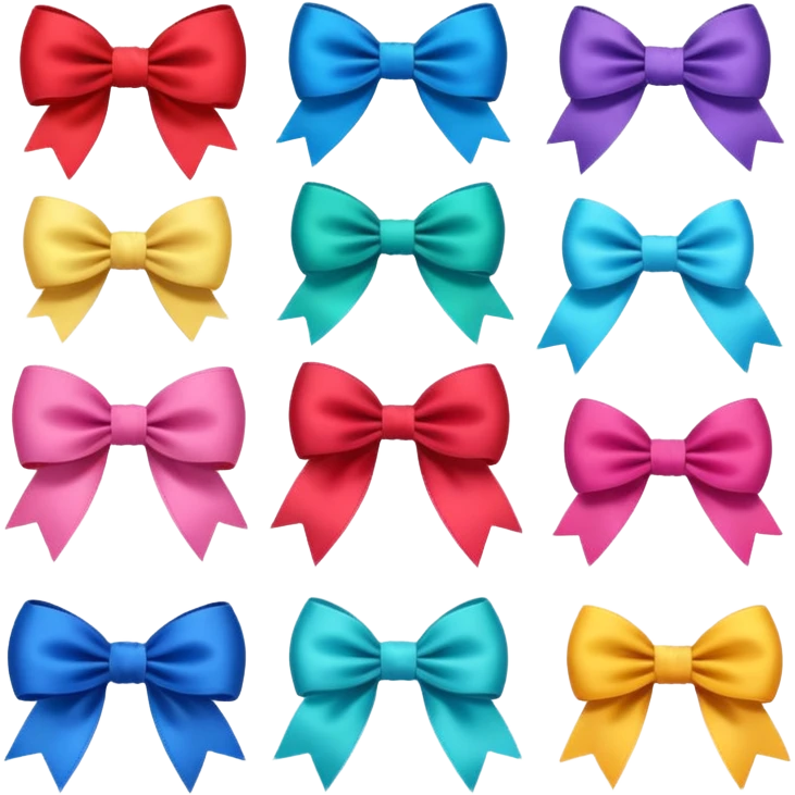 Moños  emoji