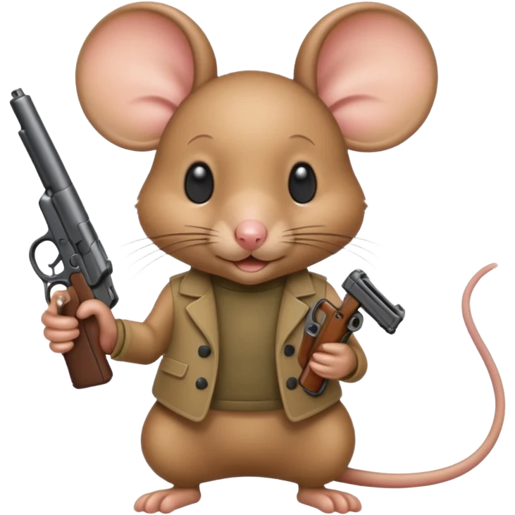 🐁🔫 emoji