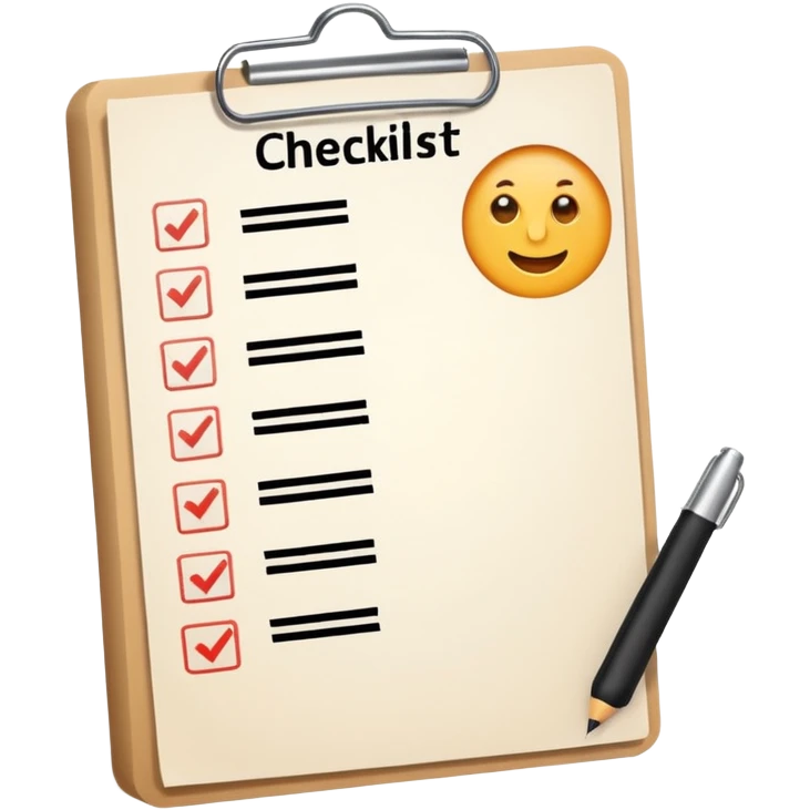 check list emoji