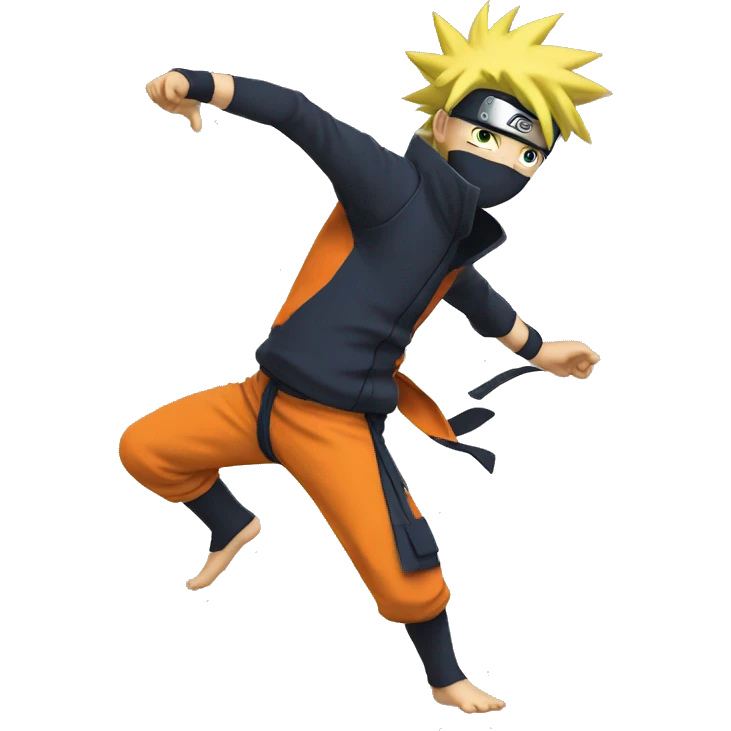 Naruto qui dance emoji