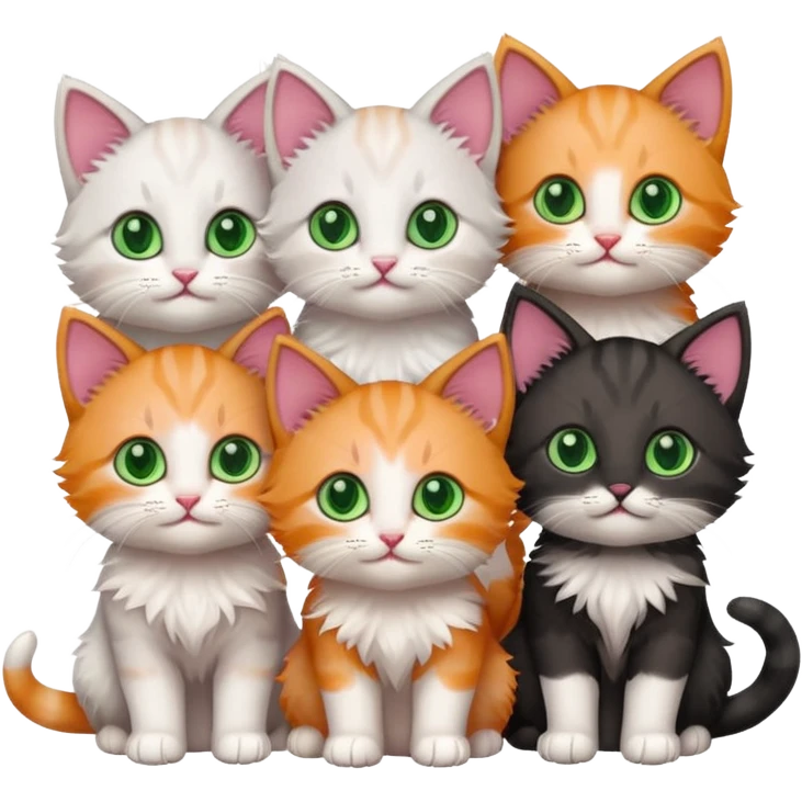 Cute kittens  emoji