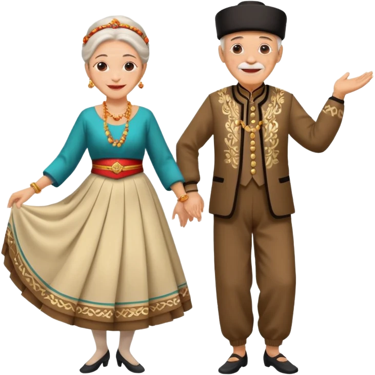 dancers old emoji