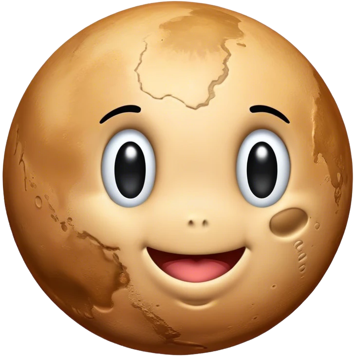 Planet Pluto emoji