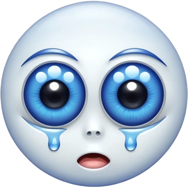 Blinking eyeballs👀 emoji