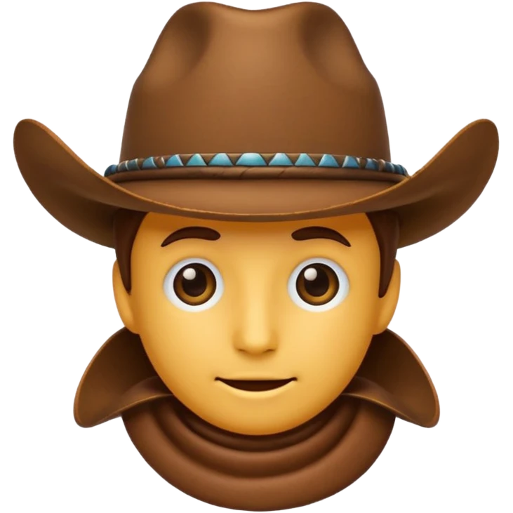 Cowboy hat  emoji style emoji