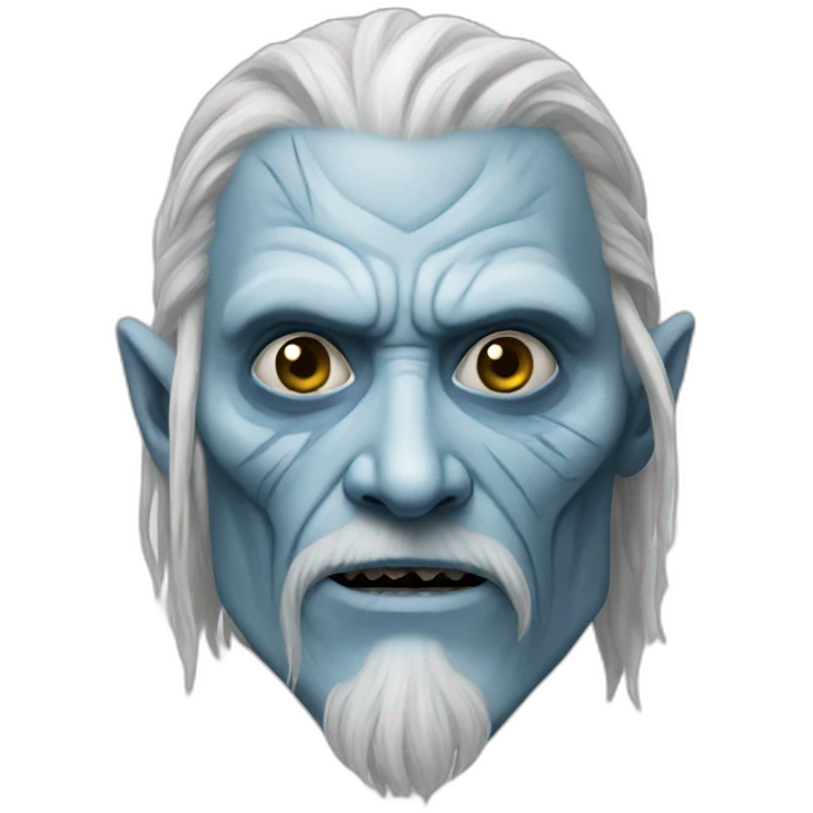white walker realistic emoji
