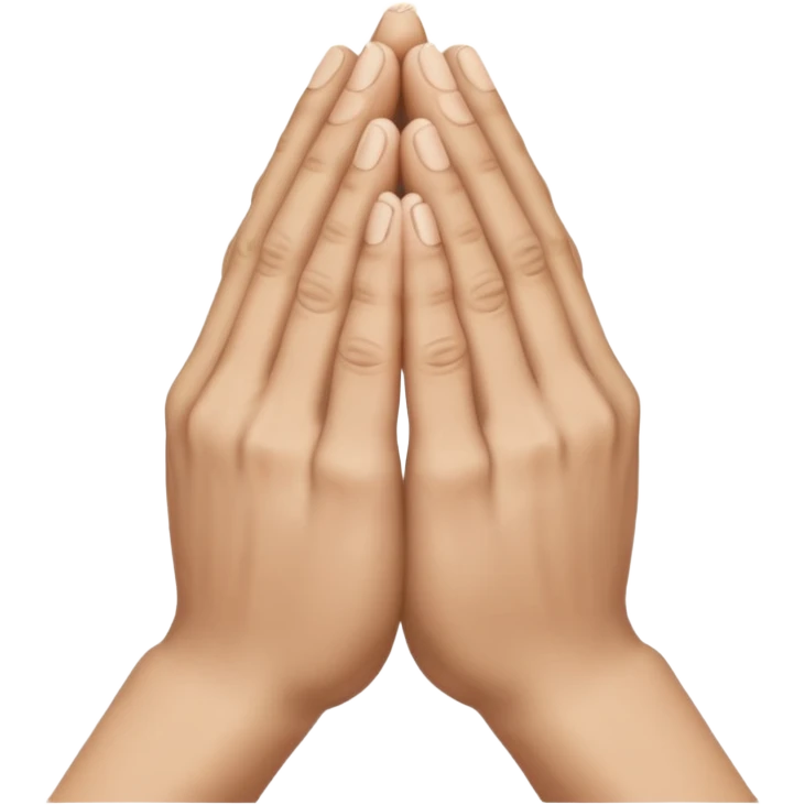 pray hands emoji