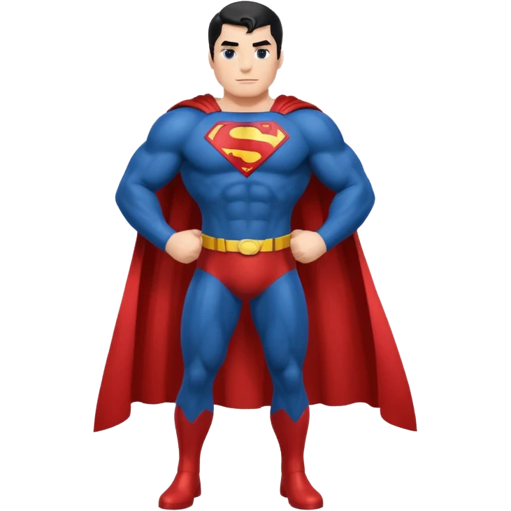 Superman the man of steel 😱 💢 emoji