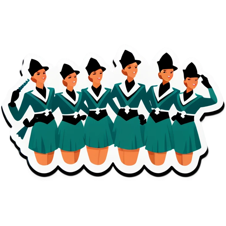 Drill team  emoji