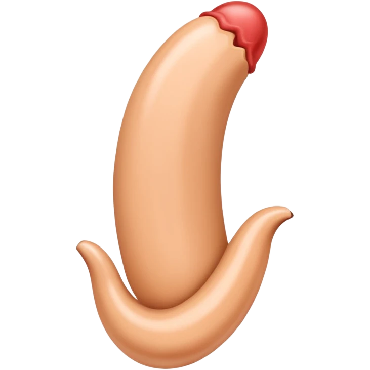Ejaculating penis emoji