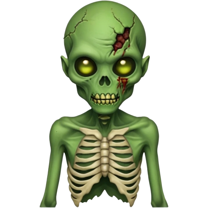 zombie alien emoji