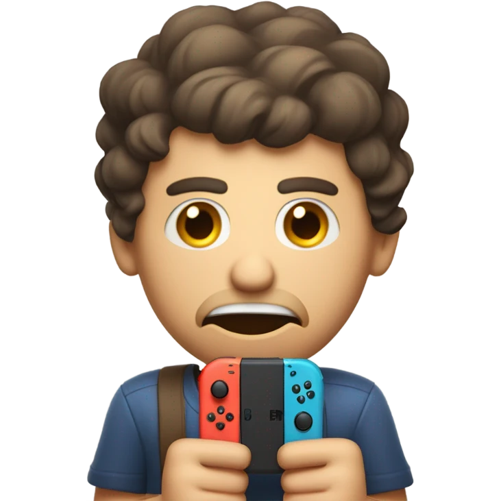 Mad at Nintendo switch emoji