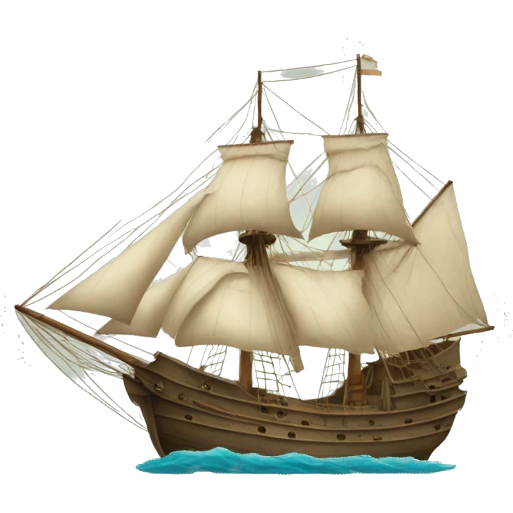 old ship emoji