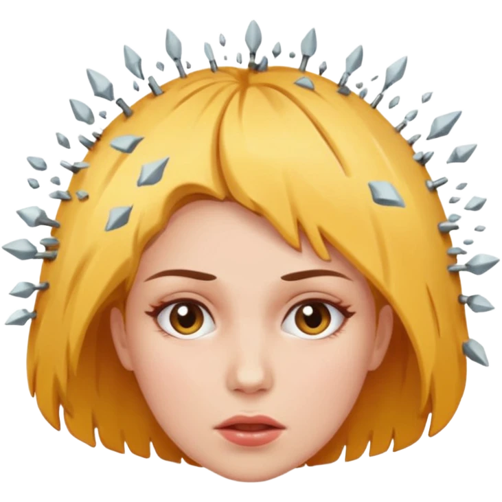 exploid headed woman emoji