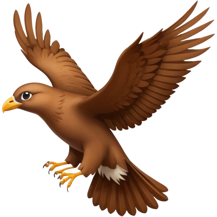 Bird in flight emoji