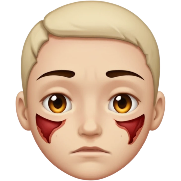 Face blow emoji