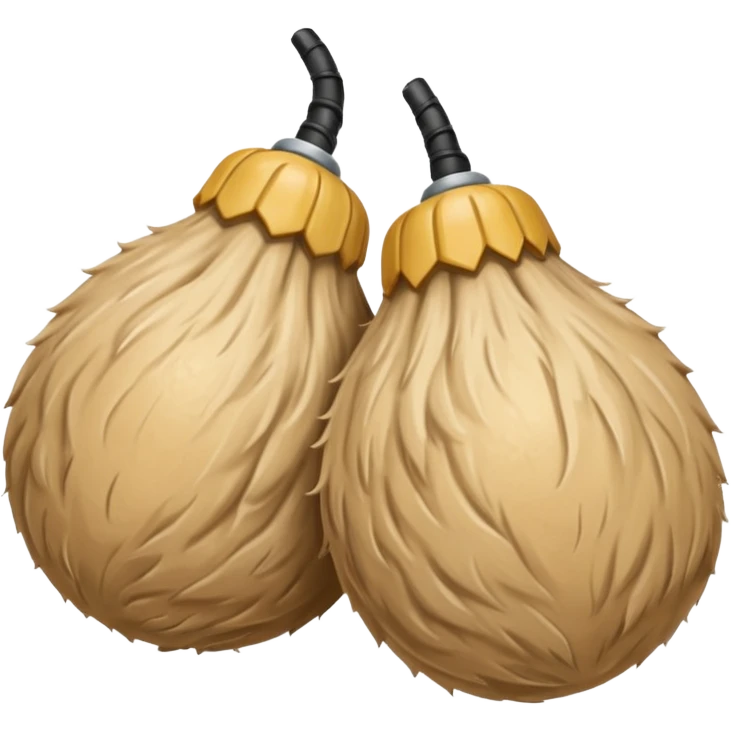 Couille poilu emoji