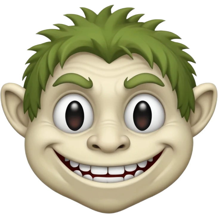 Troll face emoji