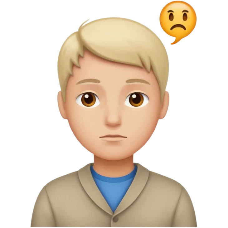 deciding emoji