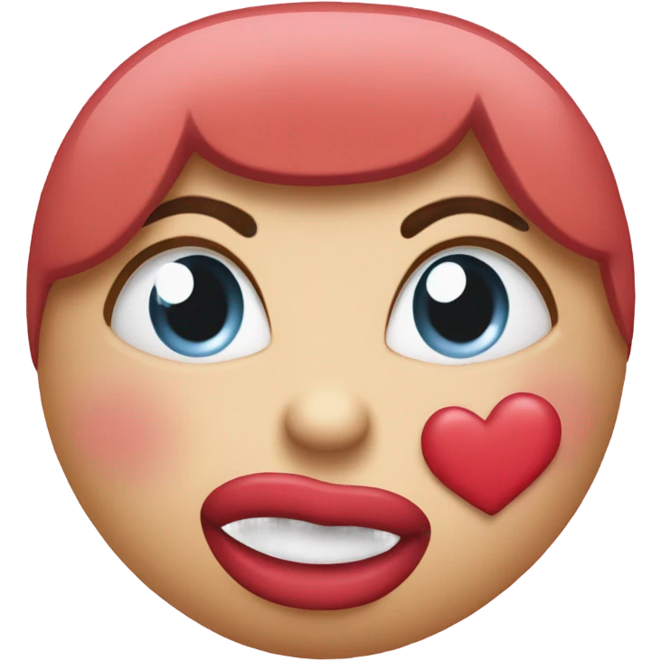 New kissy face emoji with a heart emoji