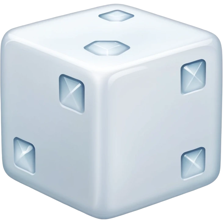 Sugar cube emoji