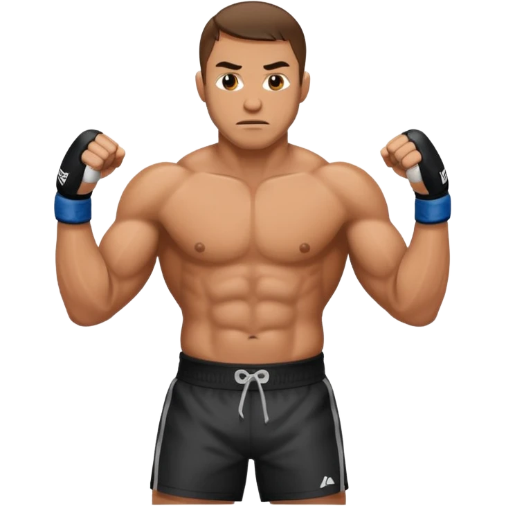 MMA fighter emoji
