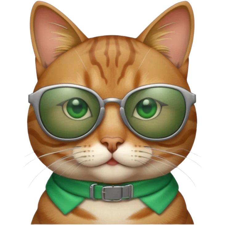 Cat wearing sunglasses emoji