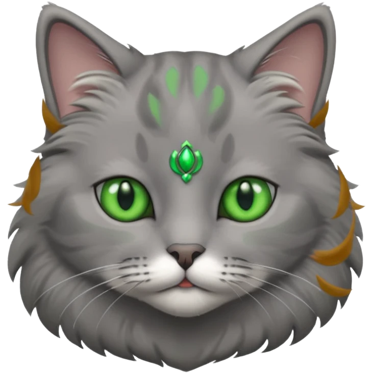 gray cat emoji