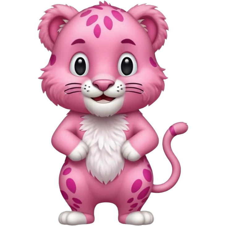 pink panther character emoji