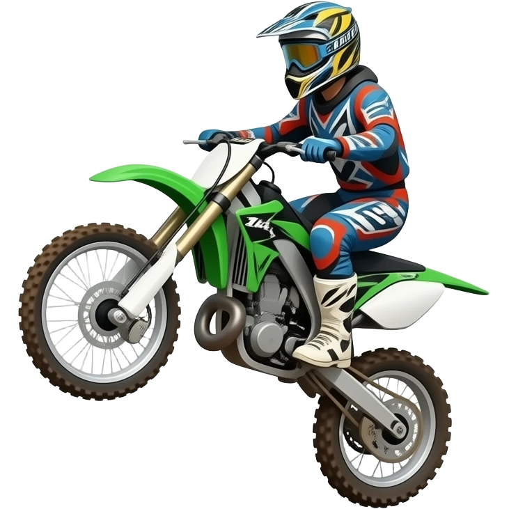 Motocross emoji